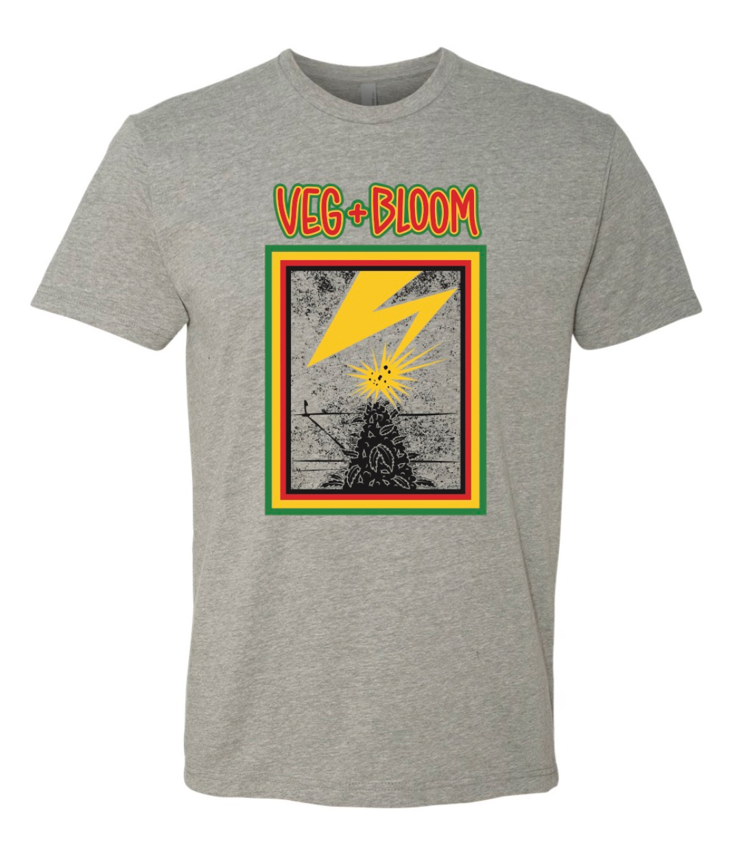 VEG+BLOOM BRAINS TEE.